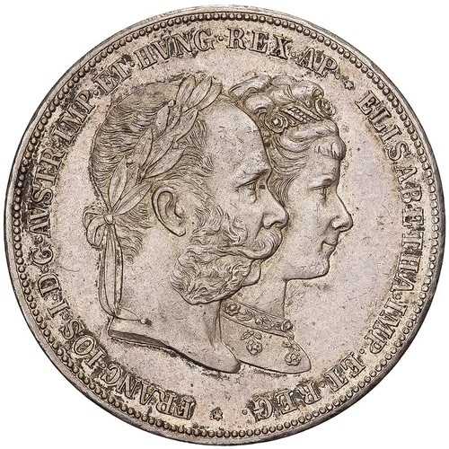 [#1508455] オーストリア、フランツ・ヨーゼフ1世、2フローリン、1879年、ウィーン、シルバー、MS｜WORLD RESOURCE【QUEEN店】