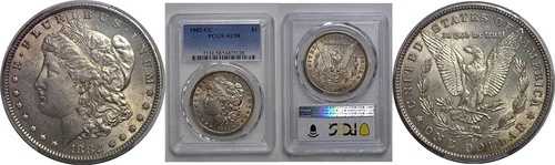 1882年-CC モルガン・ダラー PCGS AU-58|WORLD RESOURCE【QUEEN店】