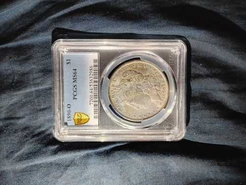 1890 O モルガン・ダラー MS64 PCGS｜WORLD RESOURCE【QUEEN店】 88,330円