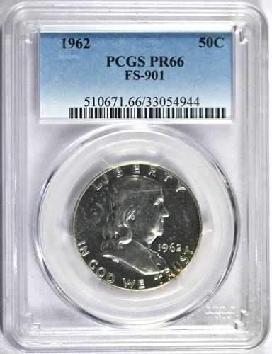1962年 PCGS PR66 FS-901 \