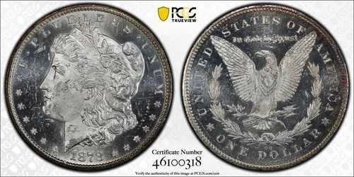 1878 CC カーソンシティ PCGS MS62 PL | シルバー モルガン ダラー - 1ドル 米国コイン #40741A｜WORLD RESOURCE【QUEEN店】