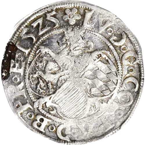 1525 ドイツ州 ファルツ 1/4 グルデングロッシェン (ターラー) PCGS AU 詳細 レア ドイツ|WORLD RESOURCE【QUEEN店】