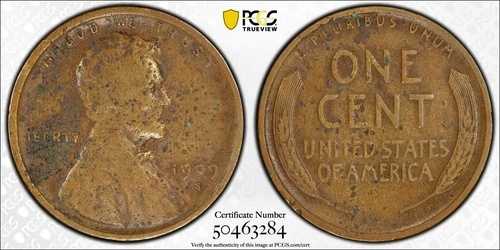 1909 S VDB スモールセント リンカーン、ウィートイヤーズ リバース PCGS 正規品 - VF 詳細 BN|WORLD RESOURCE【QUEEN店】