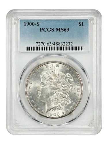 1900-S $1 PCGS MS63 - モルガン・ダラー|WORLD RESOURCE【QUEEN店】