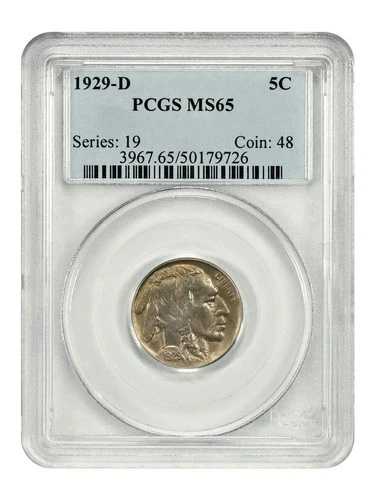 1929-D 5C PCGS MS65 - バッファローニッケル｜WORLD RESOURCE【QUEEN店】