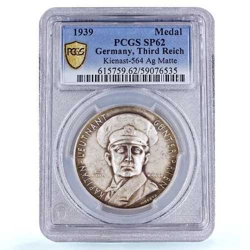 ドイツ第三帝国プリーン・スカパ・フロウ Kienast-564 SP 62 PCGS 銀メダル 1939｜WORLD RESOURCE【QUEEN店】