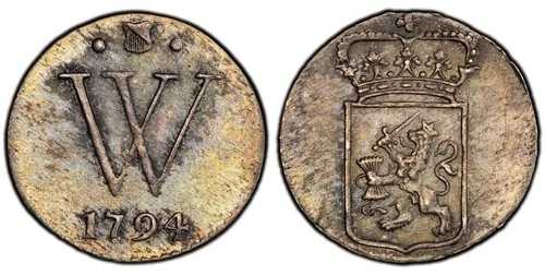 ネス。西インド諸島 1794 AR 2 スタイバーズ。 PCGS MS63。 Scho.-1356;パッソン 58.4｜WORLD RESOURCE【QUEEN店】 213,950円