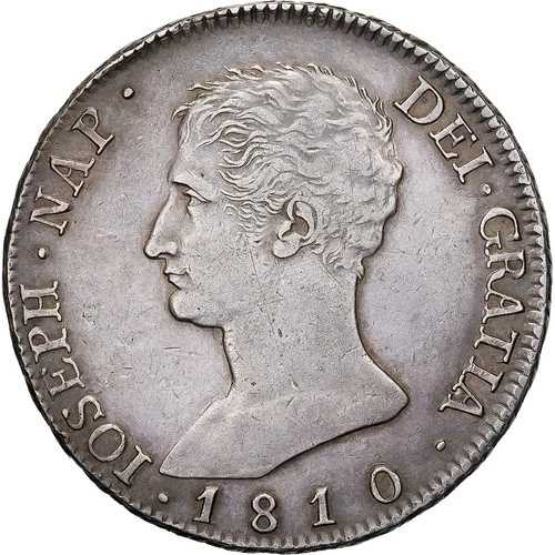 [#1508891] スペイン、ホセ I ボナパルト、20 R?ales、1810 年、マドリッド、シルバー、オーストラリア