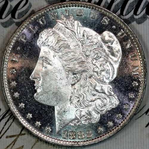 1882-O カメオ DMPL SUPERB+ GEM BU DETAILS モーガン シルバー ドル CX DC45b PCGS