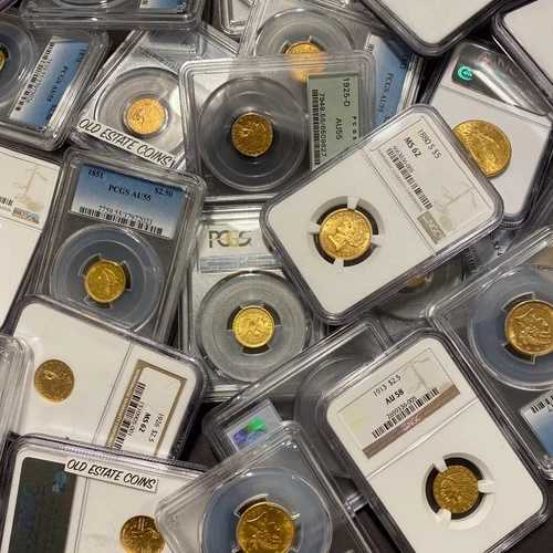 ? エステートセール 古い米国金貨 PCGS/NGC ? 1933 年以前のロットのインディアンリバティ 1 枚 ?