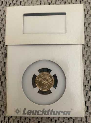1989年 5ドル金貨 アメリカンイーグル 1/10オンス NGC MS70 インターセプトシールド付き MS 70