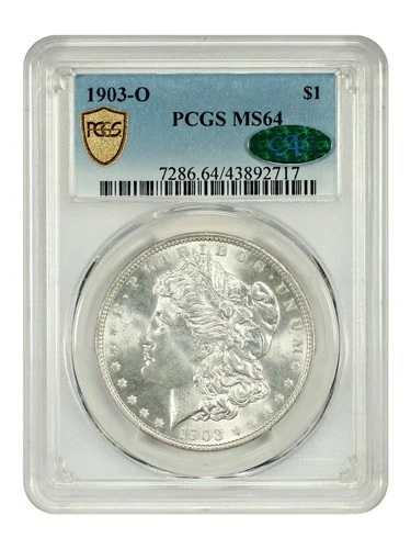 1903-O $1 PCGS/CAC MS64 - モルガン・ダラー - 低鋳造年