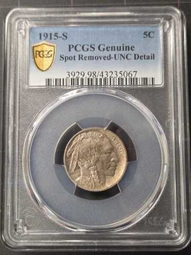 1915-S バッファローニッケル PCGS - 未流通