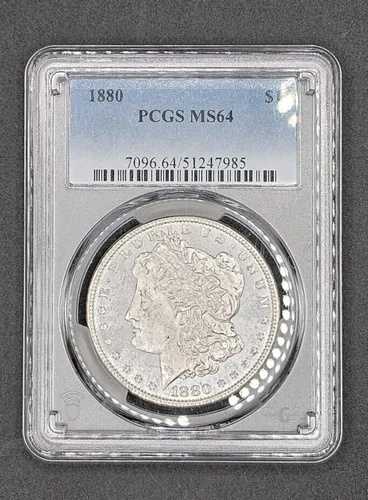 1880年モルガン・ダラー | PCGS MS64