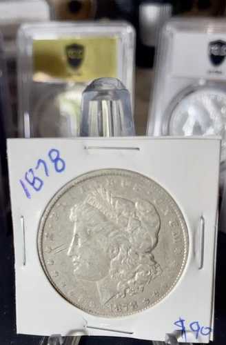 1878年モルガン7/TF銀貨
