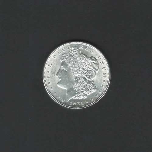 1921年P＆1890年Sモルガン銀貨！どちらも状態良好！