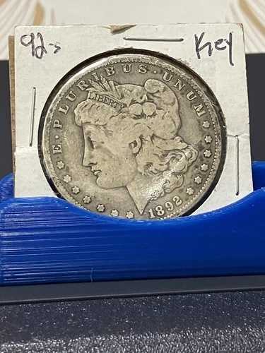 1892-S 1ドル モルガン銀貨 1ドル サンフランシスコ **キー日付**