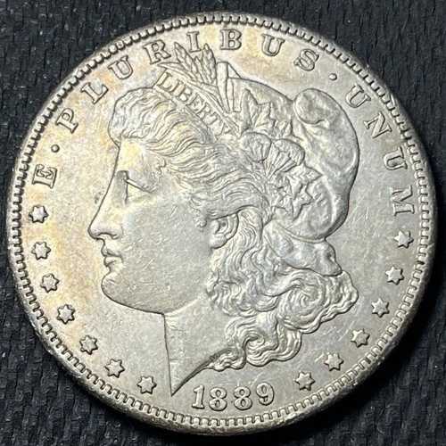 ナイス・ベター・デート AU 詳細 1889-S モルガン銀貨