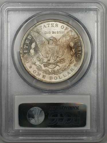 1889年 モルガン銀貨 $1 PCGS MS-62 トーン (3I)｜WORLD RESOURCE【QUEEN店】