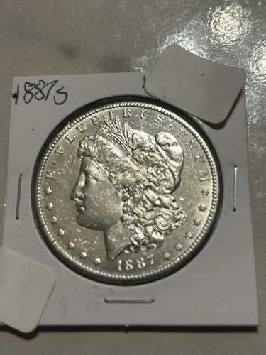 1887年製モルガン・ダラー。ゴージャスな高級品。お買い得品。出品リストをご確認ください。