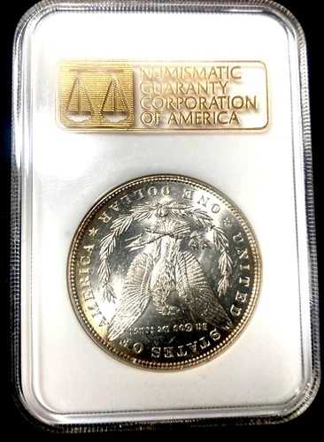 1885年製 モルガンドル 非常に良好な状態* オールド NGC MS64 希少 GEN 3 ホルダー