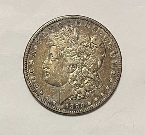1890-CC VF++ 詳細 モルガン銀貨