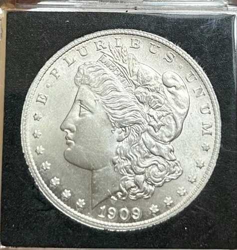 1909-O モルガン銀貨 - ダニエル・カー ムーンライトミント オーバーストライク ハイグレード