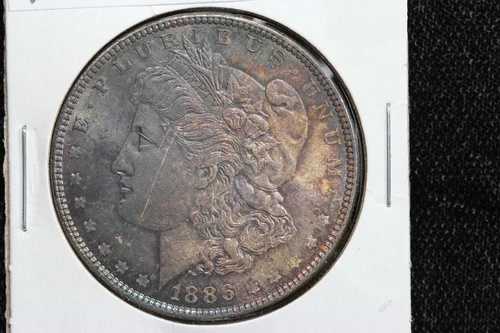 1886年モルガン・ダラー トーン 1360