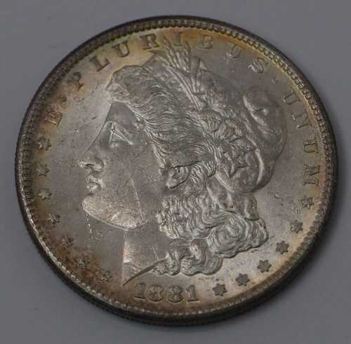 1881-S モルガン銀貨
