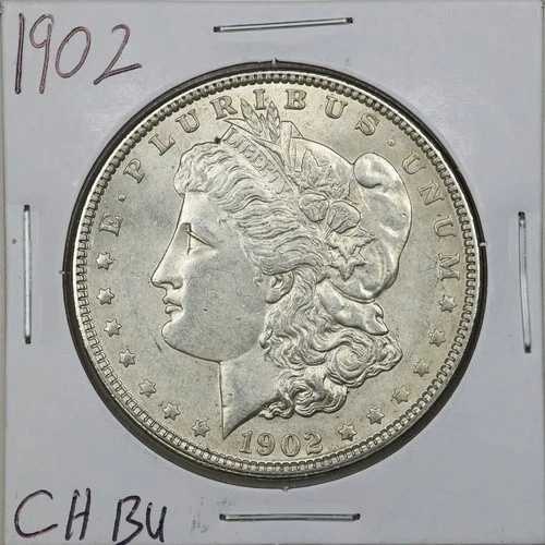 1902年 モルガン銀貨 1ドル チョイス BUコンディション #04804