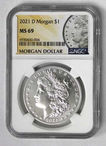 2021-D モルガン ダラー NGC MS69 !!