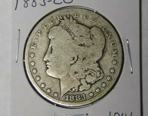 1883-CC モーガン銀貨 Gコンディション オールドウェストコイン カーソンシティ造幣局 (53021)
