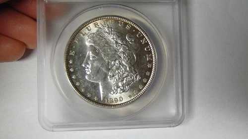 ANACS MS62 1890-P モルガン銀貨 チョイス 未流通 フィラデルフィア #7459479