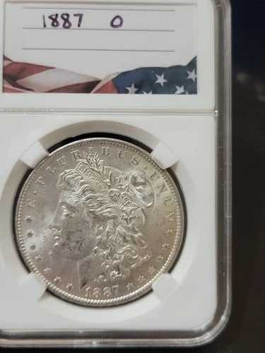 1887 O BU GEM MORGAN シルバードル UNC MS+++ 米国造幣局 レアキーコイン 4416