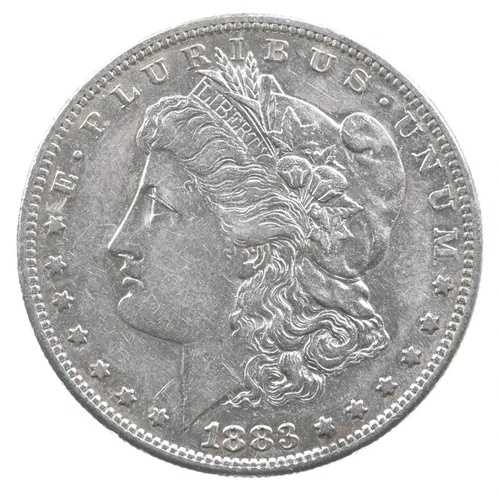 1883-S モルガン銀貨 *6736
