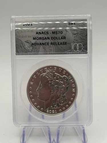 Anacs-ms70 モルガン・ダラー アドバンスリリース 2021 S$1
