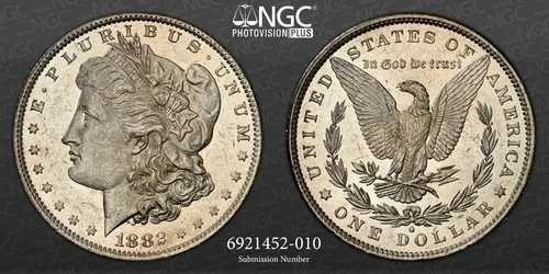 1885-O MS 61 $1 NGCグレード6921452010 67,155円