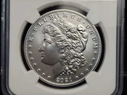 2021年 モルガン銀貨 NGC MS70 | フィラデルフィア | .999 シルバー