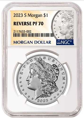2023-S モルガン・ダラー リバース・プルーフ NGC PF70 - !*