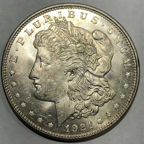 1921-D チョイス 未流通 アメリカ合衆国 シルバー モルガン ダラー