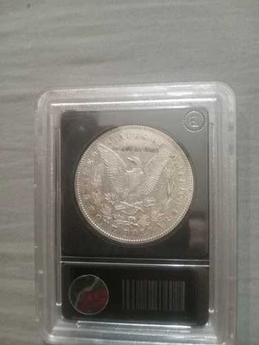 1879年モルガン銀貨の裏面（ブラッドフォード取引所発行）（1878年）