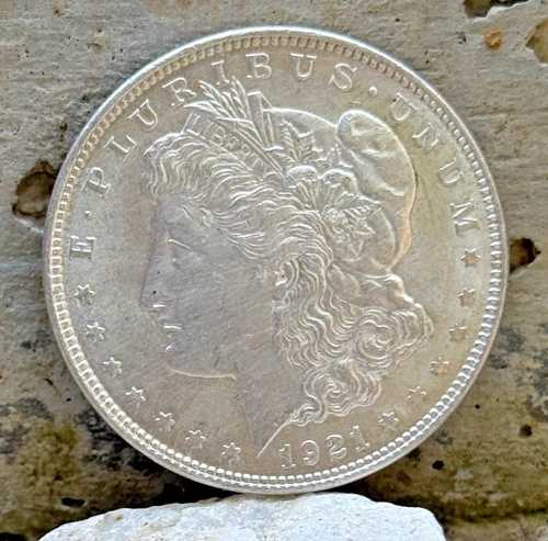 レア 1921 E PLURIBUS UNUM モルガン シルバー ダラー コイン