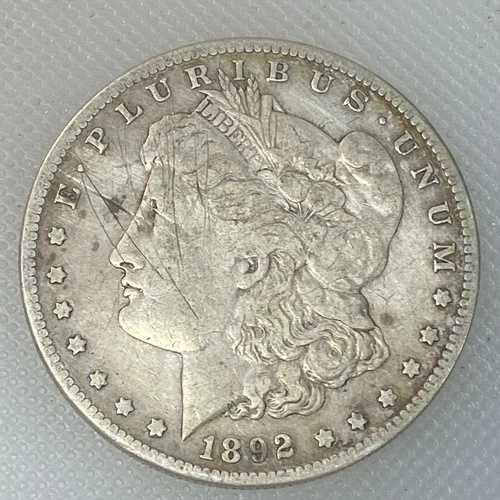 1892 S モルガン銀貨 K1