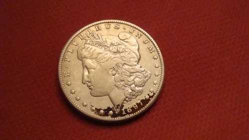 1897-S モルガン銀貨(ref#3)