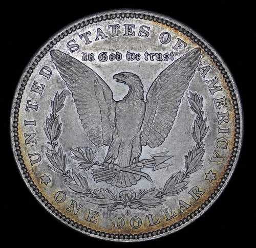 1880年 O アメリカ モルガンドル 自由の女神 ワオ!! 90% 銀貨 アメリカ史 C861