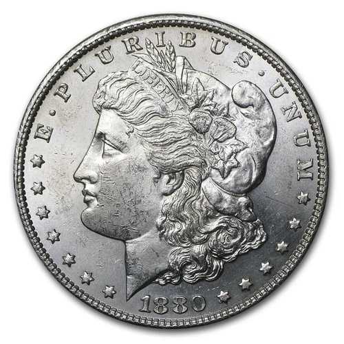 1880-S モルガン・ダラー BU|WORLD RESOURCE【QUEEN店】