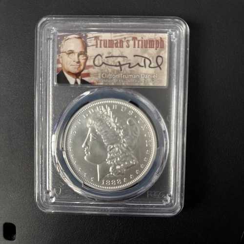 2023年 フィジー 1888 CC モルガン・ダラー PCGS MS 70 トルーマンの勝利