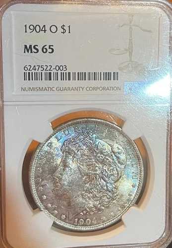 1904-O NGC MS65 モルガン銀貨