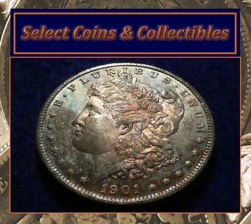 1901-O BU++ PL モルガン銀貨 素晴らしいマルチカラーオリジナルトーニング！589 68,365円