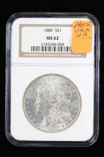 1880年 モルガン・ダラー VAM-11A ホット50 NGC MS62 39M7｜WORLD RESOURCE【QUEEN店】 68,365円